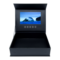 Boîte vidéo publicitaire personnalisée avec écran LCD IPS de 4,3/5/7 pouces pour brochure