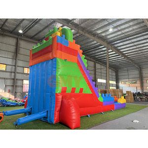 Tobogán Acuático Comercial de 20 pies, Toboganes Inflables de 20 pies de Altura con <span class=keywords><strong>Piscina</strong></span> - Product Image 2