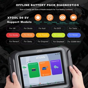 XTOOL D9 EV Vehicles <b>Tablet</b> Support DoIP and CAN-FD for for BYD With Battery Pack Detection - Product Image 4