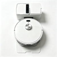 Robot Vacuum Cleaner untuk Karpet Lantai Keras Navigasi Laser LDS Daya Hisap Kuat 6000Pa Baterai 5200mAh 120 Menit 2 in 1 Vacuum Mop