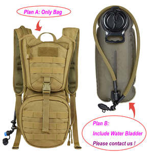 Vente en gros avec logo personnalisé, sac à dos d'hydratation camouflage tactique pour hommes, vessie étanche TPU 2L 3L - Product Image 5
