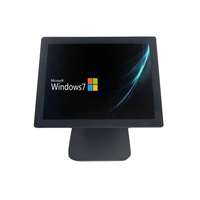 Système de point de vente tout-en-un avec écran tactile capacitif de 15 pouces, système d'exploitation Android/Windows, Wi-Fi 6, garantie d'un an