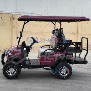 Voiture de <span class=keywords><strong>golf</strong></span> électrique classique miniature de luxe bon marché à 6 places pour mariage, hôtel, complexe hôtelier - Product Image 2