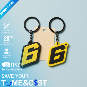 Pvc Key Chain Wholesale Cheap Three Dimensional Custom Silicone Rubber Car Cute Promotional 3D Soft Pvc Keychain