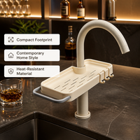 Organisateur de Robinet Multifonctionnel Logique pour Évier de Cuisine, Gain de Place, Accessoire Essentiel