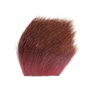 5cmX5cm naturel et teint cheveux de cerf wapiti fourrure de cerf matériel de montage de mouche pour <span class=keywords><strong>nymphe</strong></span> mouche sèche laineux Bugger banderoles leurres de pêche à la truite - Product Image 4