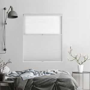 WiFi Top Down Bottom up Customized Smart Window Shades Automated <strong>Motorized</strong> Cordless Day and Night <strong>Honeycomb</strong> Shades <strong>Blinds</strong>