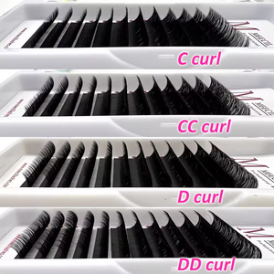 라스 익스텐션 트레이 볼륨 소프트 실크 속눈썹 연장 25mm 밍크 속눈썹 공급 업체 속눈썹 연장 프리미엄 - Product Image 6