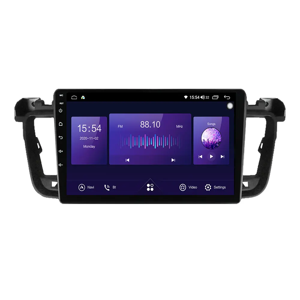 Navifly 2.5D IPS экран 8G 128G RDS DSP для PEUGEOT 508 2011 - 2018 автомобильное радио мультимедийный видеоплеер навигация GPS Нет 2din dvd