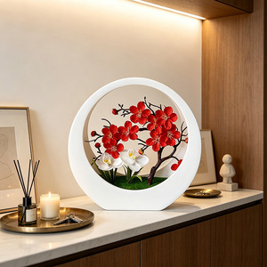 Nueva Caja Decorativa con Aroma Realista, Orquídea Phalaenopsis y <span class=keywords><strong>Chimonanthus</strong></span> en Maceta, Decoración para la Entrada del Hogar, Planta Artificial en Maceta para Sala de Estar - Product Image 5