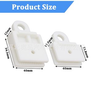 Toyota Lexus BYD <b>Car</b> Window Regulator Glass Guide Connector Bracket <b>Clip</b> 40mm Plastic Nylon POMPP Replacement Part - Product Image 1