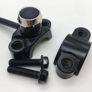 Pièces de moto, interrupteur de moto, interrupteur en alliage d'aluminium à réinitialisation automatique, démarrage, arrêt, klaxon, interrupteur d'alimentation - Product Image 1