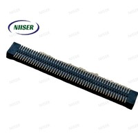 Connecteur HRS DF40C-100DS-0.4V(51) à 100 positions, réceptacle 0,4 mm, connecteur carte-carte SMT, hauteur de montage 1,5 mm, automobile