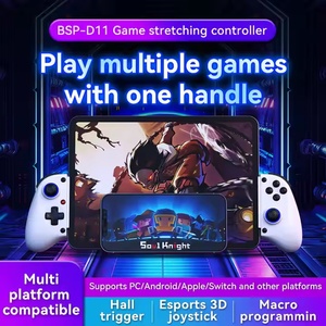 Mobile Gaming D11 Stretch Game <b>Controller</b> Gamepad Hall Trigger BT Gaming <b>Controller</b> for Mobile Phone - Product Image 4