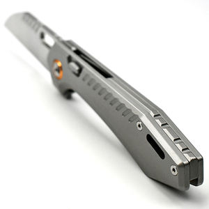 سكين جيب قابل للطي بتصميم سهل الاستخدام عالي الجودة، مصنوع من فولاذ D2، مناسب للصيد والتخييم وصيد الأسماك والمشي لمسافات طويلة، محمول - Product Image 3