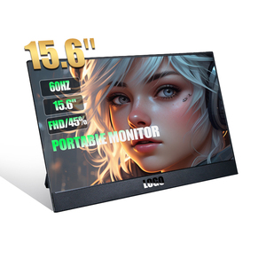 15.6 inch xách tay HDR màn hình LCD với USB-C 1920x1080 kép cao cấp Loa và 60Hz IPS cho kinh doanh Đen 1-năm bảo hành - Product Image 2