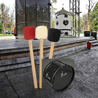 Percussion Instrument Accessories IRIN Iron & Wood Bass Plush Drumsticks Band Performance Big Wholesale
