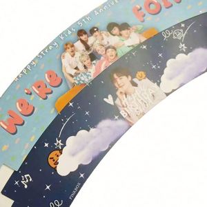 New Wholesale Kpop Paper Flat Cup Sleeve <b>Printing</b> Kpop <b>Coffee</b> Cupsleeve Custom logo - Product Image 3