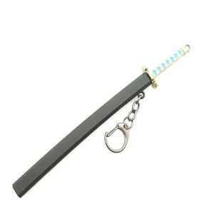 Commercio all'ingrosso di alta qualità 17cm cacciatrice di demoni cosplay giocattolo Kamado Tanjirou Agatsuma Zenitsu spada di metallo - Product Image 5