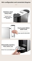 Machine à café électrique automatique à portion individuelle compatible avec les dosettes ESE pour le bureau, préparation de café multi-capsules