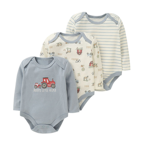 Body de Algodón para Bebé, Manga Larga, Conjunto de Ropa para Recién Nacido, Mono de una Pieza para Bebés - Product Image 5