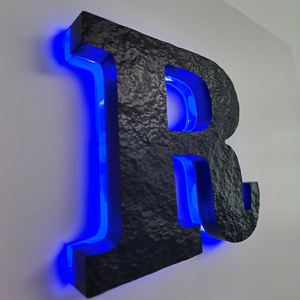 Letras de Canal Iluminadas LED Impermeables Personalizadas de Fábrica para Negocios, Letrero Frontal para Tienda de Cigarrillos, Letras de Canal para Negocios en Exteriores - Product Image 6