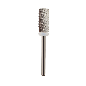 Fraise à ongles en carbure de tungstène de 6,2 mm à grande tige, grain 4XC, logo personnalisé, pour retrait d'acrylique, manucure en salon - Product Image 5