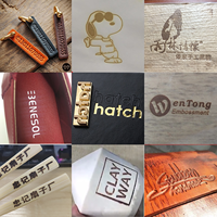 Machine de bronzage tenue dans la main pour la machine de gaufrage de chaleur de carte de PVC de papier en bois de cuir avec le logo adapté aux besoins du client