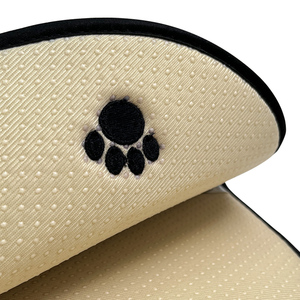 Tapis en microfibre pour gamelles d'animaux, tapis d'alimentation pour chiens et chats, tapis de séchage pour aliments et eau avec support antidérapant, 12 pouces x 23 pouces, marron - Product Image 3