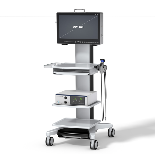 IKEDA Portable HD Endoscope Camera System with Electric Monitor for Medical Imaging in ENT Laparoscopy Hysteroscopy Urology