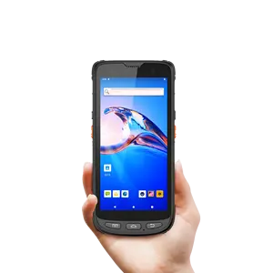 Di động cầm tay PDA 5.5 inch gồ ghề IPS màn hình với 1D 2D Mã Vạch Laser Scanner 4 gam Wifi NFC RFID di động PDAs