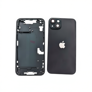 Telaio Intermedio con Cover Posteriore per iPhone 14 Plus Nero - Product Image 2