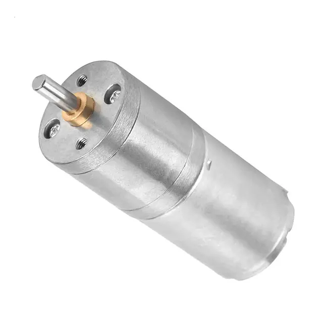 25A-370 25mm DC 12v 24v hız oranı 1:45 DC azaltma motor diy akıllı elektrik kontrol oyuncak arabalar, diy robot motor