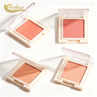 Palette de fard à joues rose personnalisée, haute pigmentation, facile à estomper, fini mat, OEM ODM, marque privée, cosmétiques en gros