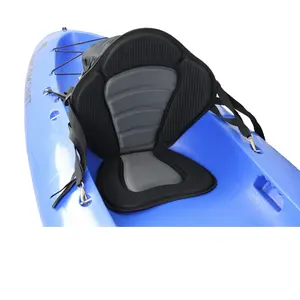 Yonk黑色皮划艇座垫皮划艇配件厂家直销通用折叠船用皮划艇座椅