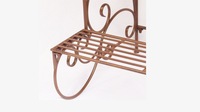 Personnalisé en fer forgé déco maison et jardin échelle 3 niveaux supports pour plantes