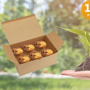Tapas de caja de regalo de papel marrón de cartón <span class=keywords><strong>B612</strong></span> para regalos de dama de honor fiesta de cumpleaños Navidad boda artesanía Cupcake regalo cajas de papel - Product Image 5
