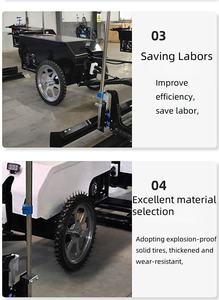 Machine à Niveler Automatique à Laser à Haute Efficacité Prix d'Usine Auto-nivelante pour le Revêtement de Sol en Béton avec 4 Roues - Product Image 5