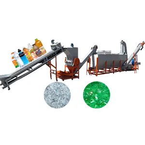 2024 New type plastic bottle hot wash recycling line pet recycle washing line