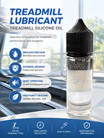 Lubrifiant en silicone pour tapis de marche, pour un fonctionnement silencieux et fluide