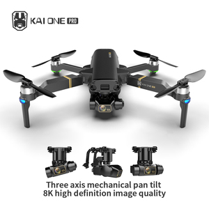 Nuevo Dron GPS <span class=keywords><strong>KAI</strong></span> ONE Pro 2021 con Cámara 4K HD, Gimbal de <span class=keywords><strong>3</strong></span> Ejes, Fotografía Antivibración, Quadcopter Plegable sin Escobillas, Juguete con Certificación FCC - Product Image 3