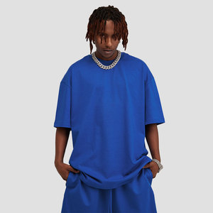 เสื้อยืดผ้าฝ้ายโอเวอร์ไซส์สำหรับผู้ชายเสื้อยืดพิมพ์ลายแฟชั่น - Product Image 4