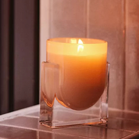 Ensemble cadeau de bougies de soja romantiques à label privé de luxe en gros, parfum d'huile parfumée pour les fêtes, les bars, le ramadan