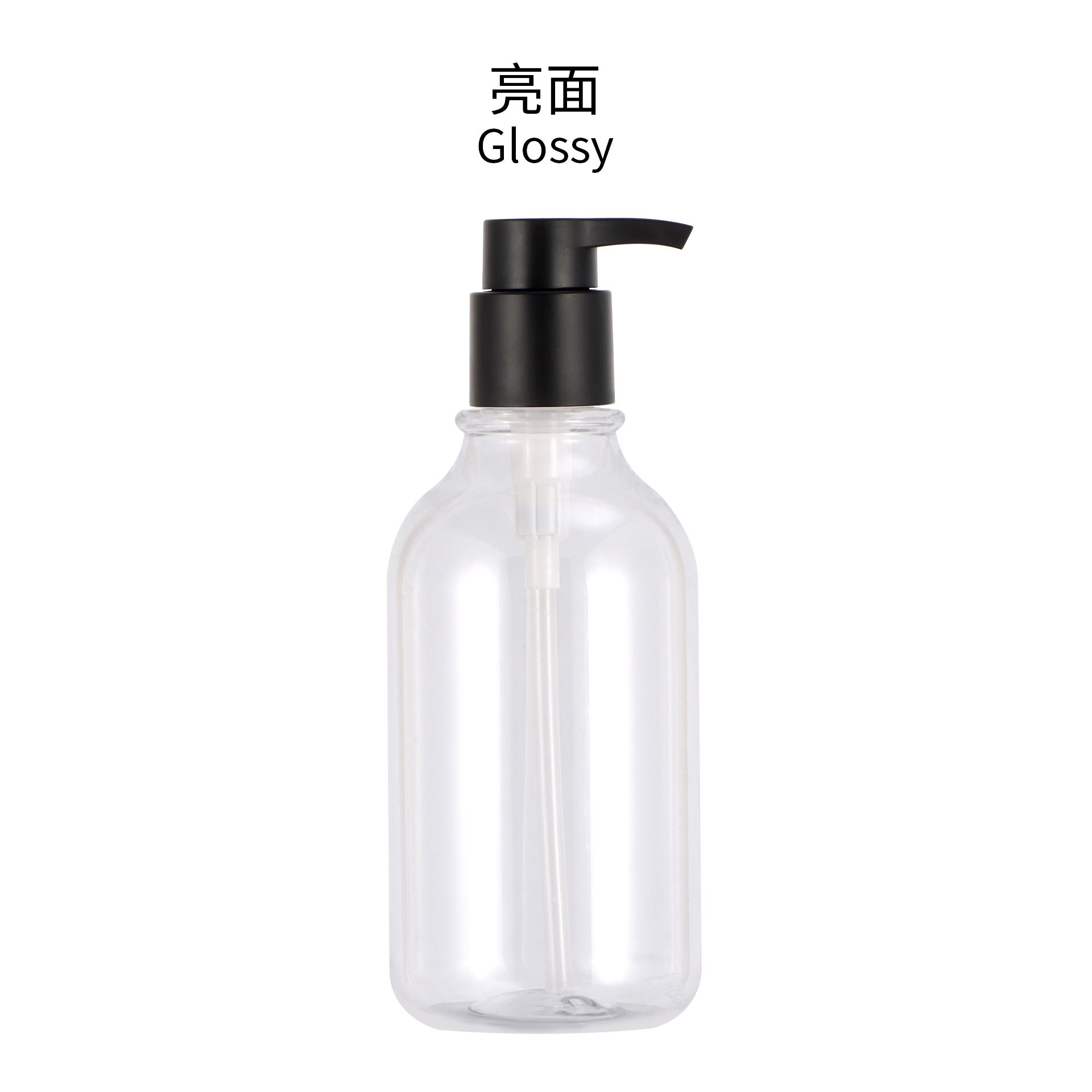 Flacon Transparent F Pompe Noire