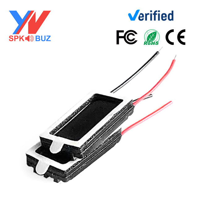Factory Wholesale High Quality 1508 15*8MM 8Ohms1W Miniature Waterproof Speaker Audio Driver Aluminum Film Speaker Accessories