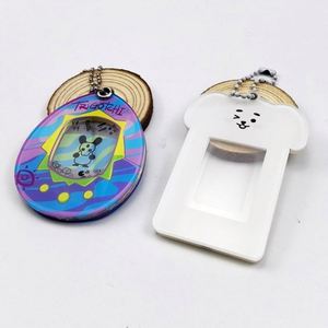 Wholesale Custom Printed Acrylic Game Boy Image Charms Acrylic Charm Hologram <b>Keychain</b> - Product Image 5