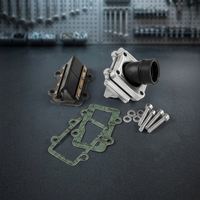Carter moteur réglable 8.1-K4 70cc, carburateur 19mm, collecteur 25mm, versions Piaggio Minarelli Comp. Système d'alimentation en carburant pour moto