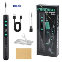 Soldador USB Inalámbrico con Pantalla Digital, Portátil, Recargable, 5V 15W, Mini Kit de Soldadura para Reparaciones, Bricolaje y Hogar