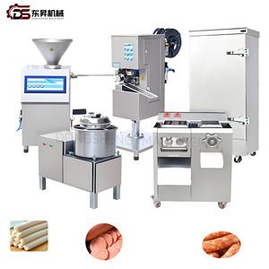 An toàn chứng nhận ham Dòng cơ khí với dừng khẩn cấp cho Xúc Xích Thịt hội thảo ham Xúc Xích Dây chuyền chế biến - Product Image 6