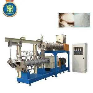 500kg h oil drilling corn cassava modified starch making extruder machine modified starch production line